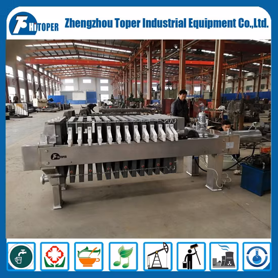 Coconut Oil Mixture Separation Hydraulic Membrane Filter Press