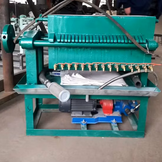小型オイルフィルターマシン用100kg/hミニオイルフィルタープレス