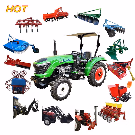 強力なデザインの小型農場トラクター卸売 40HP 50HP 55HP 60HP